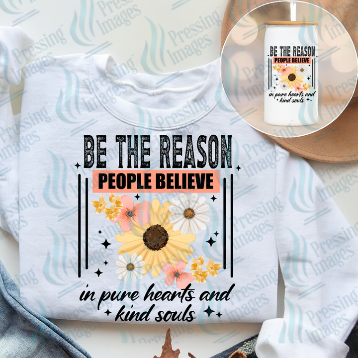 UVD 7454 Be The Reason — detail view — Pressing Images Canada