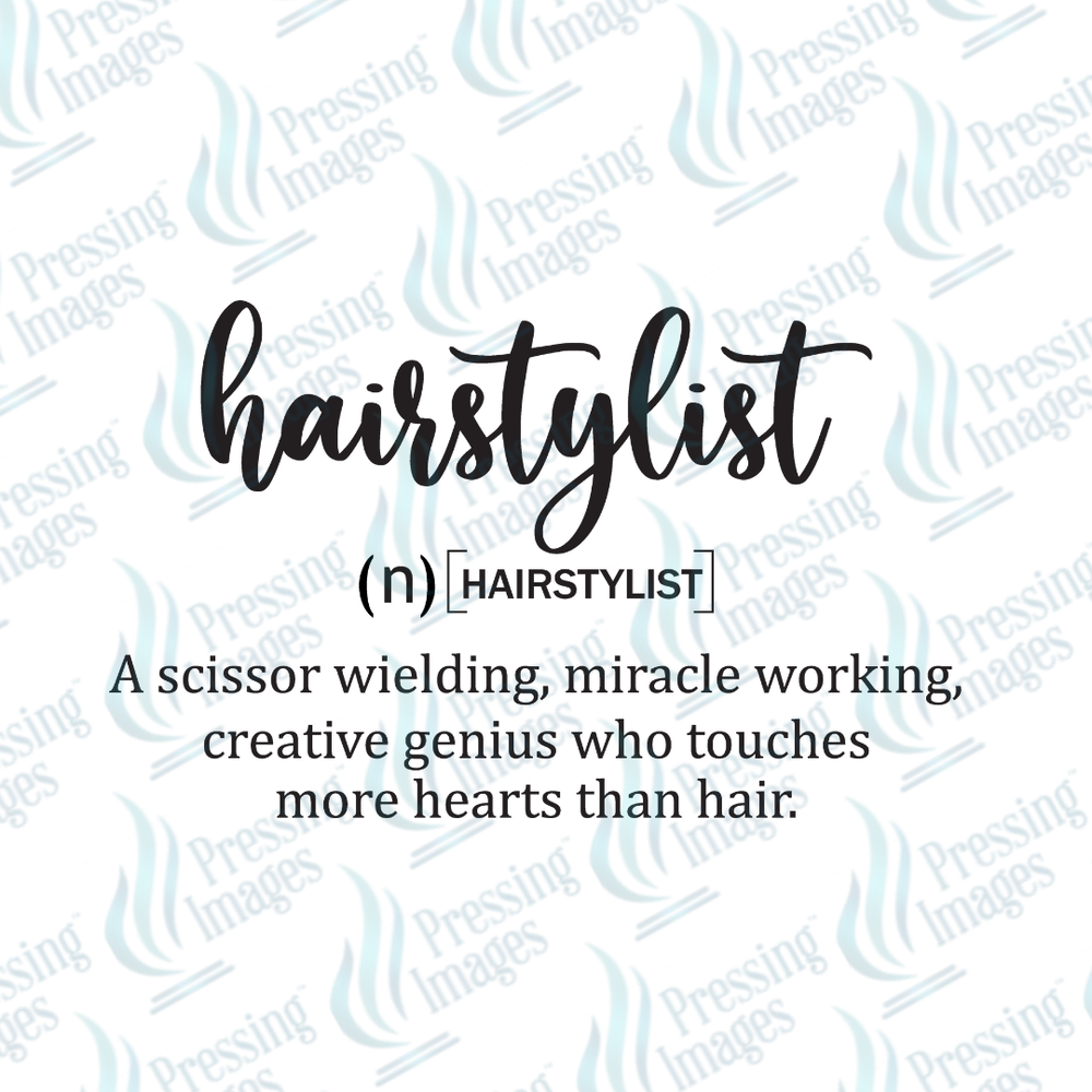 UVD 7462 Hairstylist — detail view — Pressing Images Canada