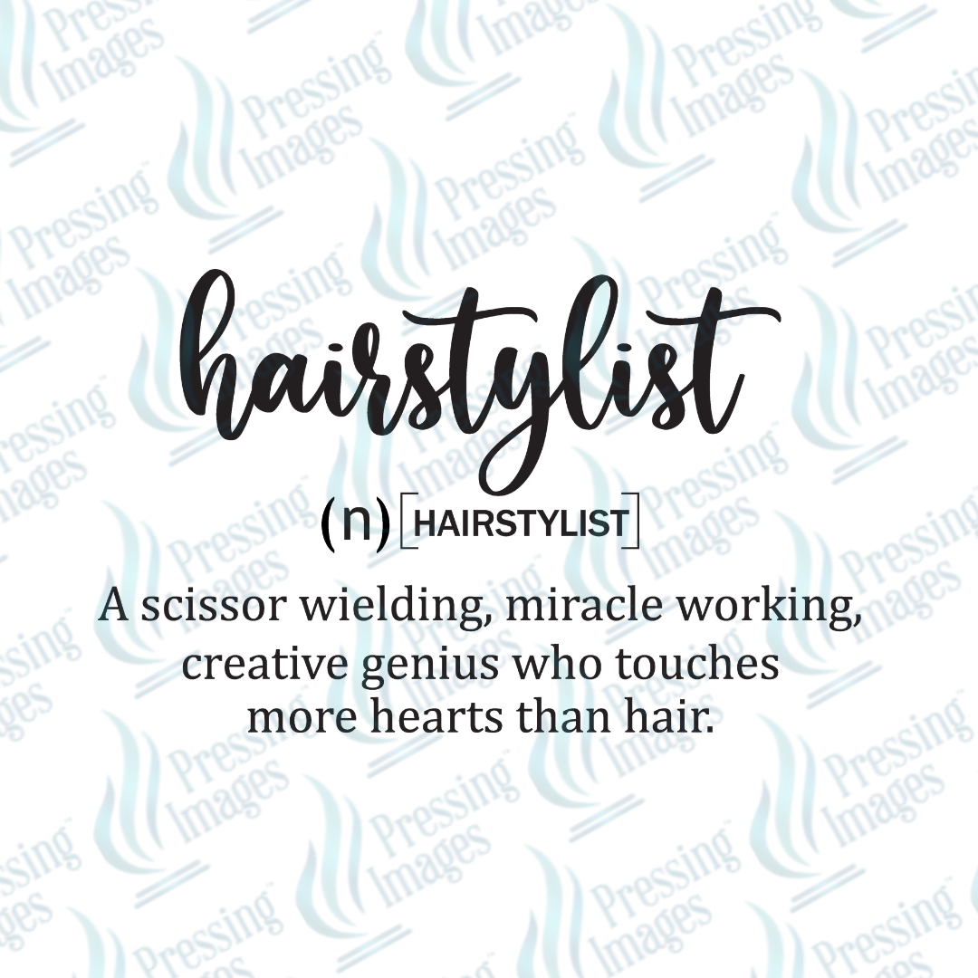 UVD 7462 Hairstylist — detail view — Pressing Images Canada