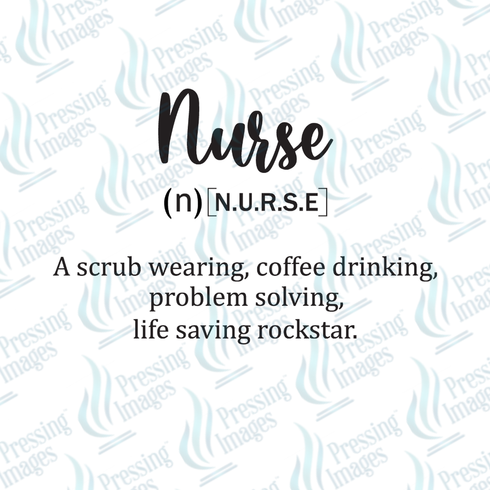 UVD 7463 Nurse — detail view — Pressing Images Canada