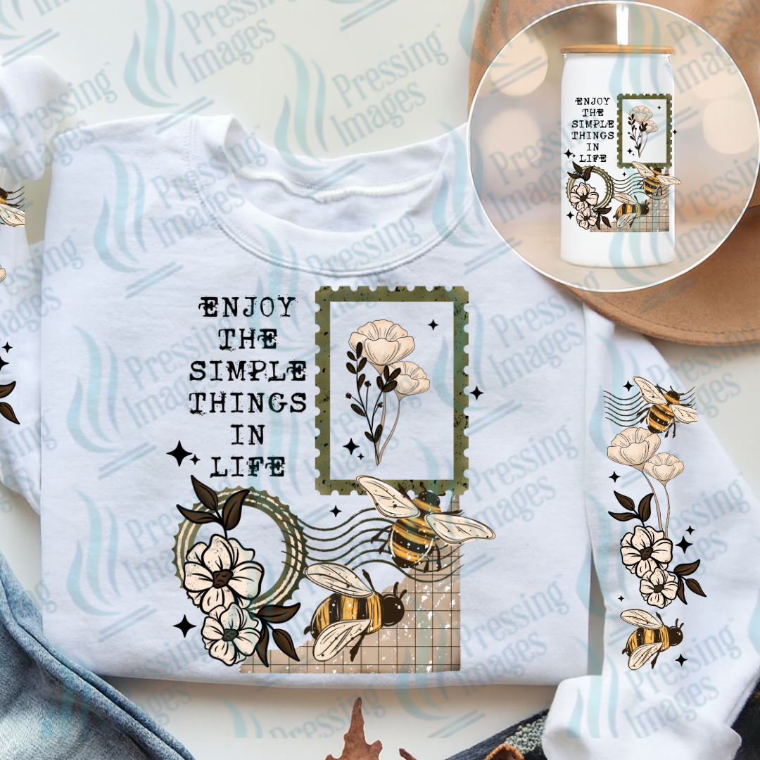 DTF 7464 Simple Things w/2 Sleeves