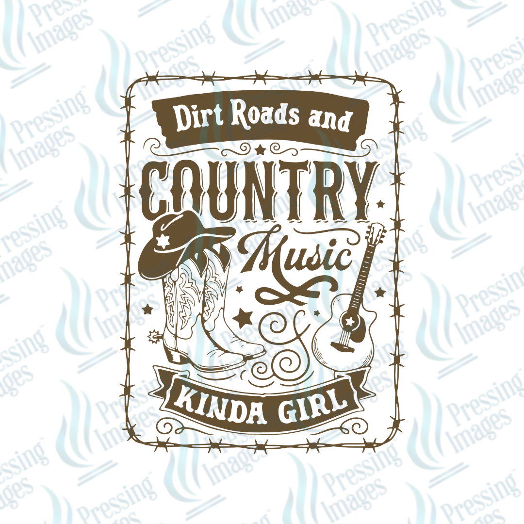 UVD 7466 Dirt Roads and Country Music — detail view — Pressing Images Canada