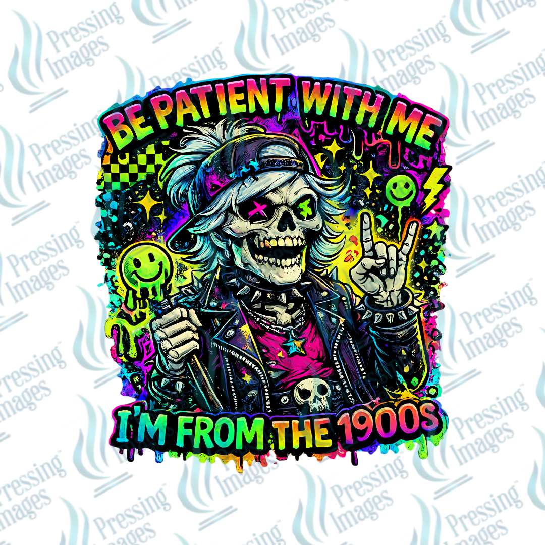 UVD 7481 Be Patient With Me — detail view — Pressing Images Canada