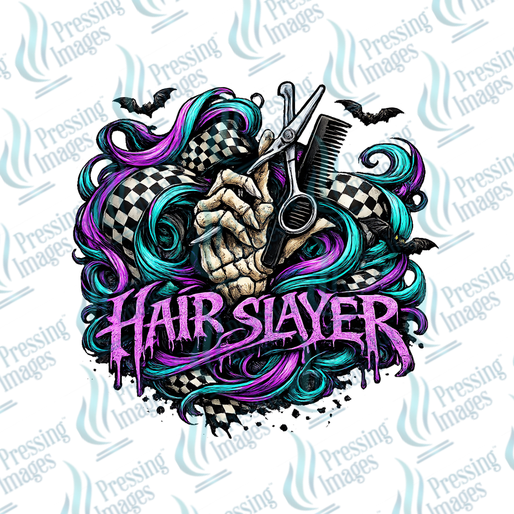 UVD 7482 Hair Slayer — detail view — Pressing Images Canada