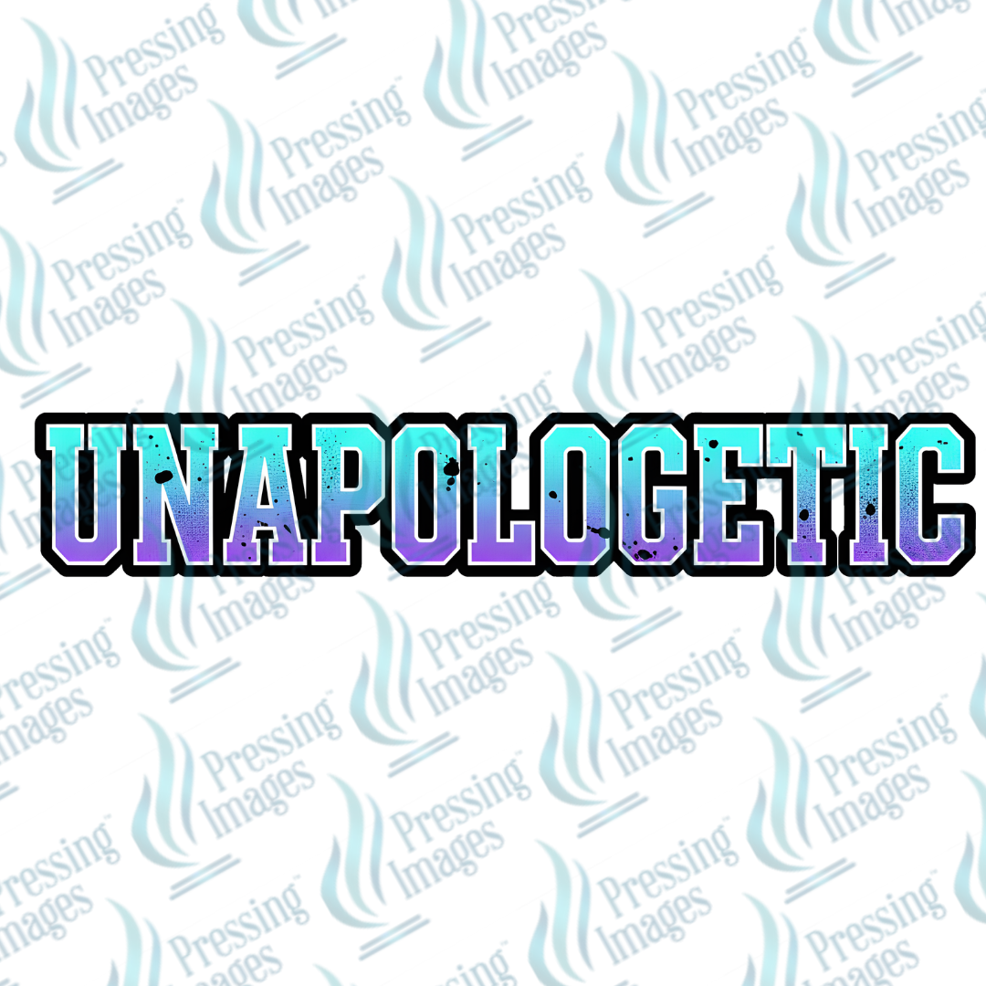 UVD 7483 Unapologetic — size reference — Pressing Images Canada