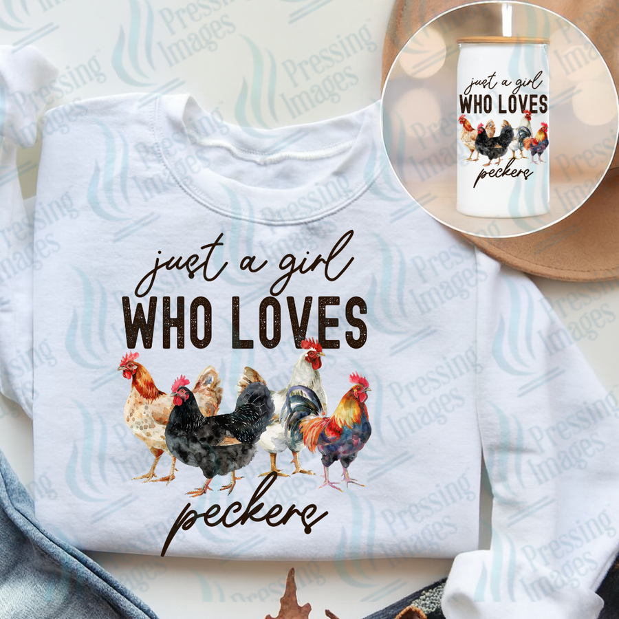UVD 7491 Just A Girl Who Loves Peckers — Pressing Images Canada
