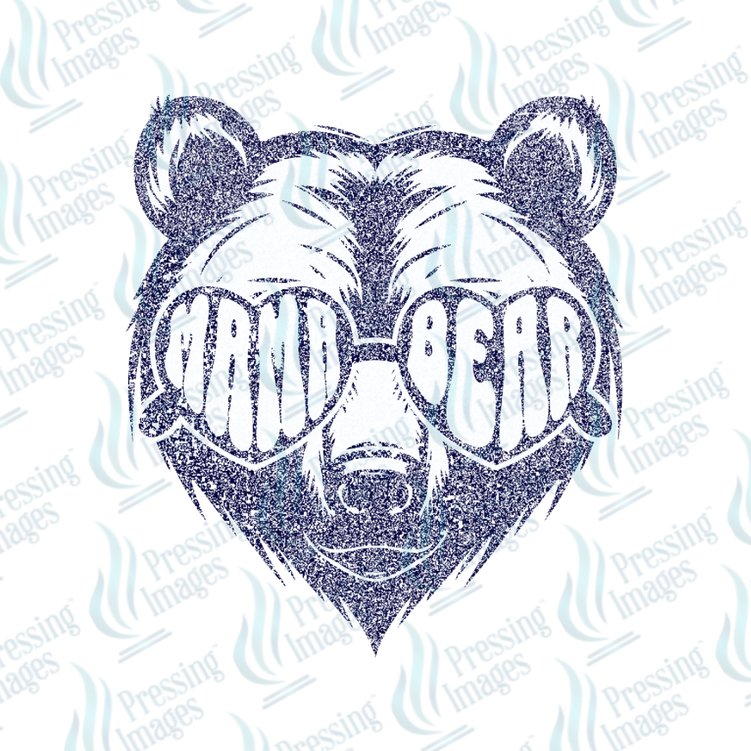 DTF 7495 Mama Bear — detail view — Pressing Images Canada