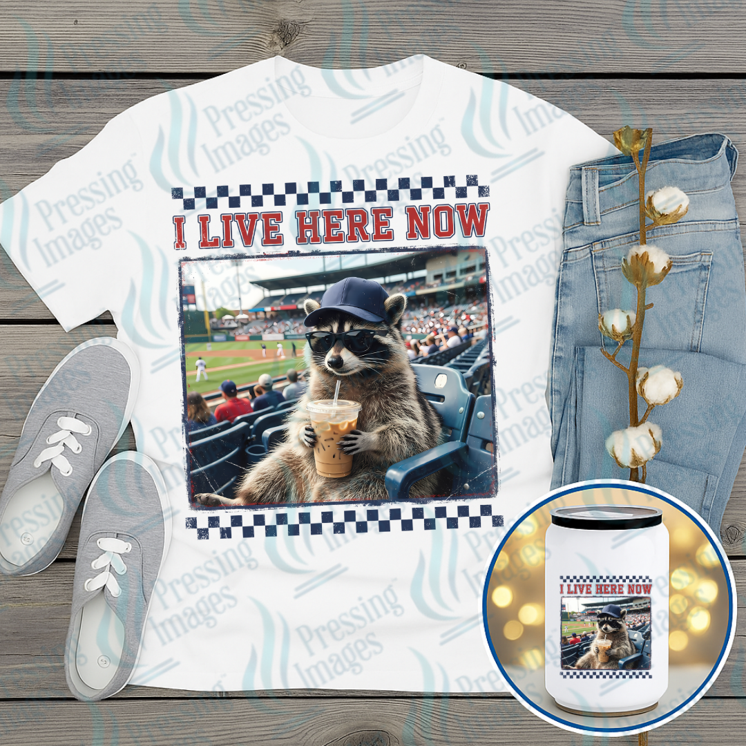 DTF 7509 I Live Here Now — Pressing Images Canada