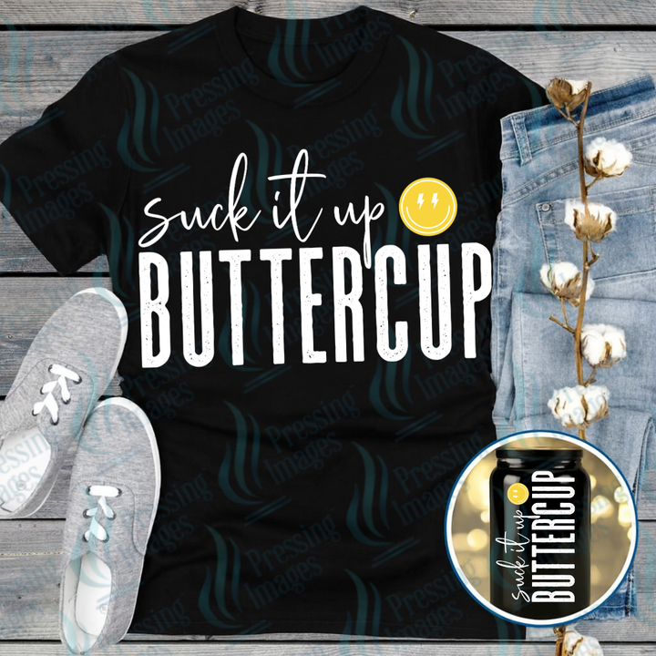 UVD 7512 Suck It Up Buttercup — Pressing Images Canada