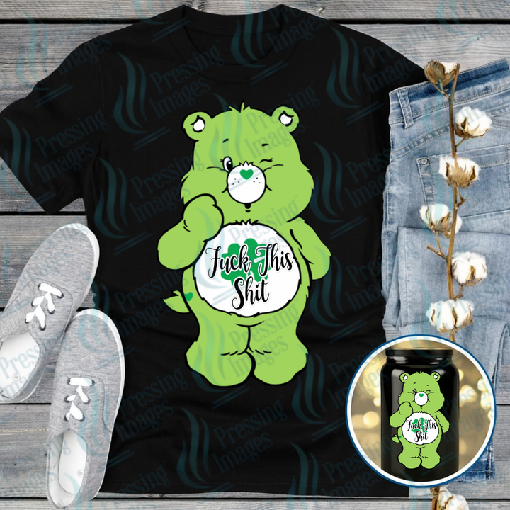 DTF 7518 Bears — detail view — Pressing Images Canada