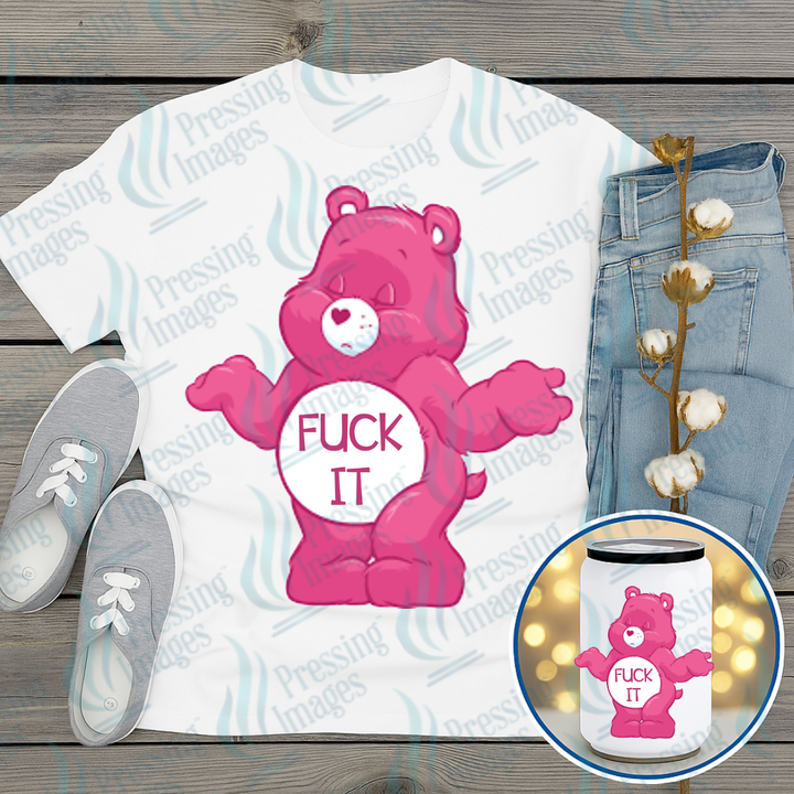 DTF 7518 Bears — application example — Pressing Images Canada