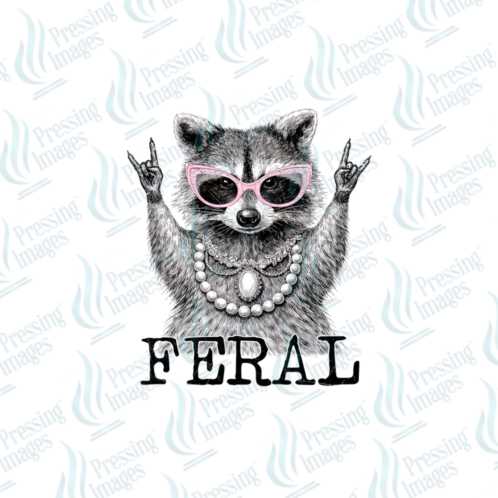 DTF 7531 Feral — detail view — Pressing Images Canada