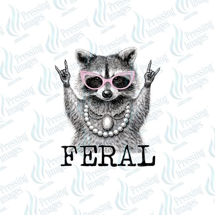 DTF 7531 Feral — detail view — Pressing Images Canada