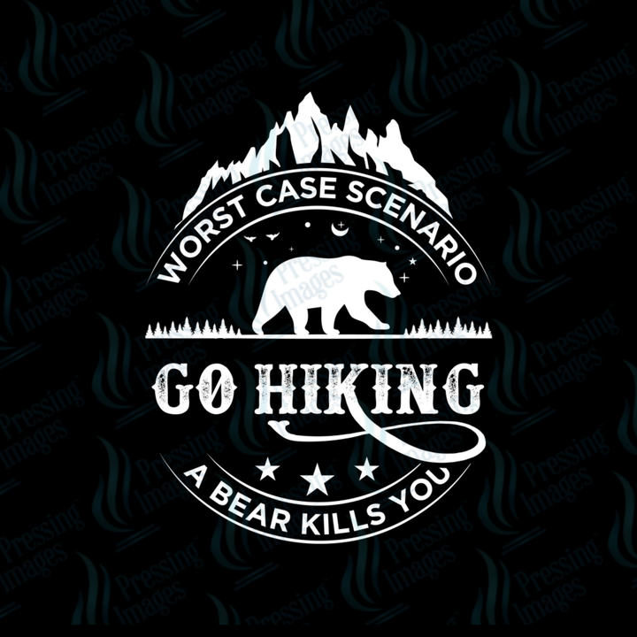 DTF 7536 Worst Case Scenario — detail view — Pressing Images Canada