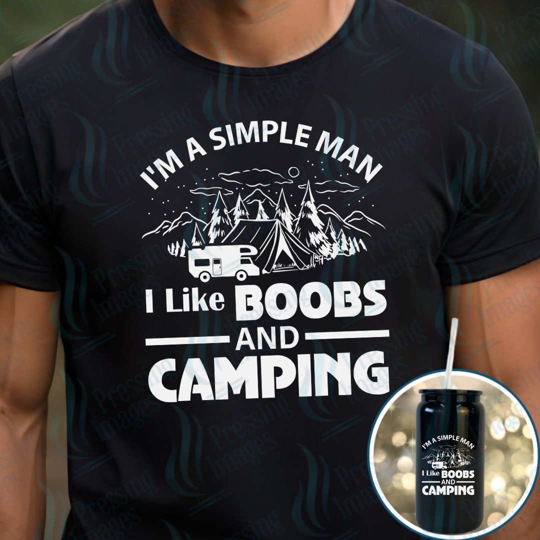 DTF 7548 I'm A Simple Man — Pressing Images Canada