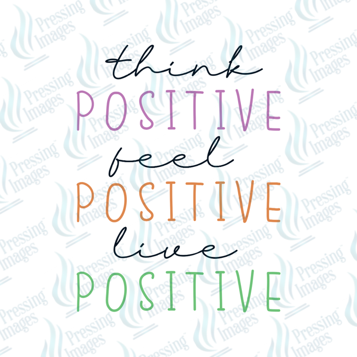 UVD 7555 Think Positive — application example — Pressing Images Canada