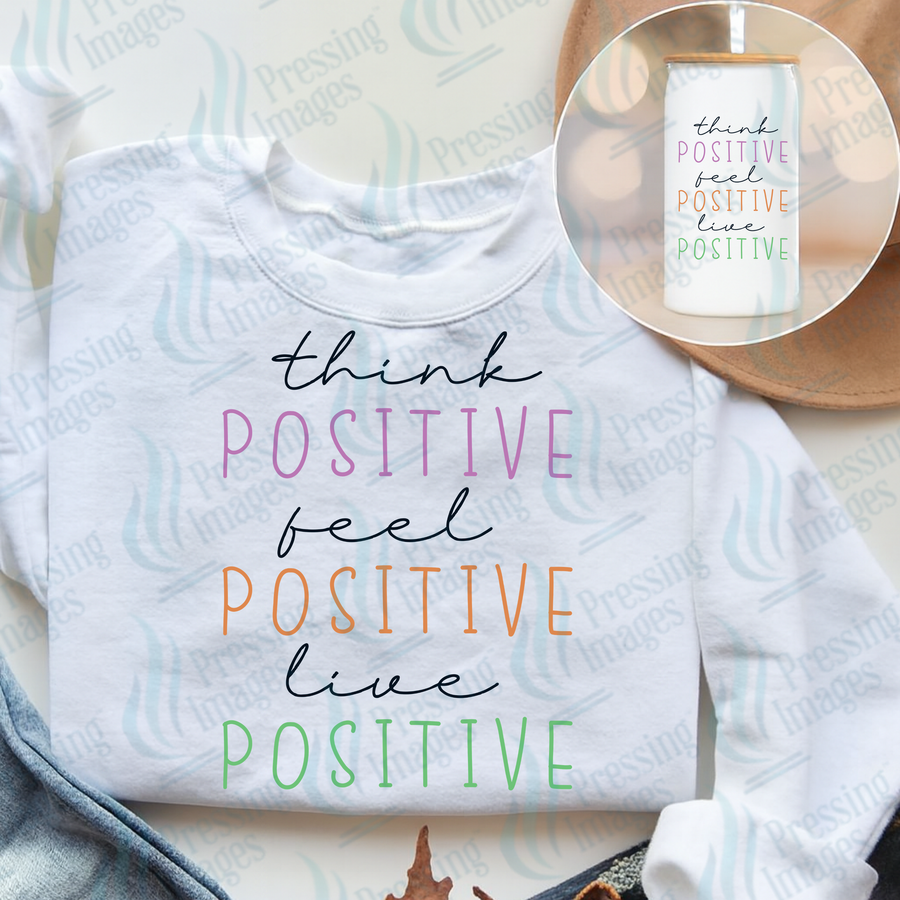 UVD 7555 Think Positive — Pressing Images Canada