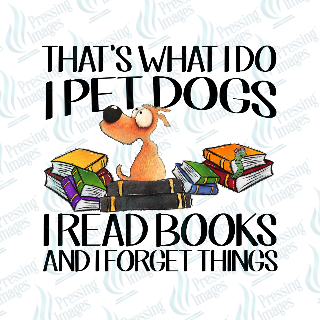 DTF 7568 Books and Pets