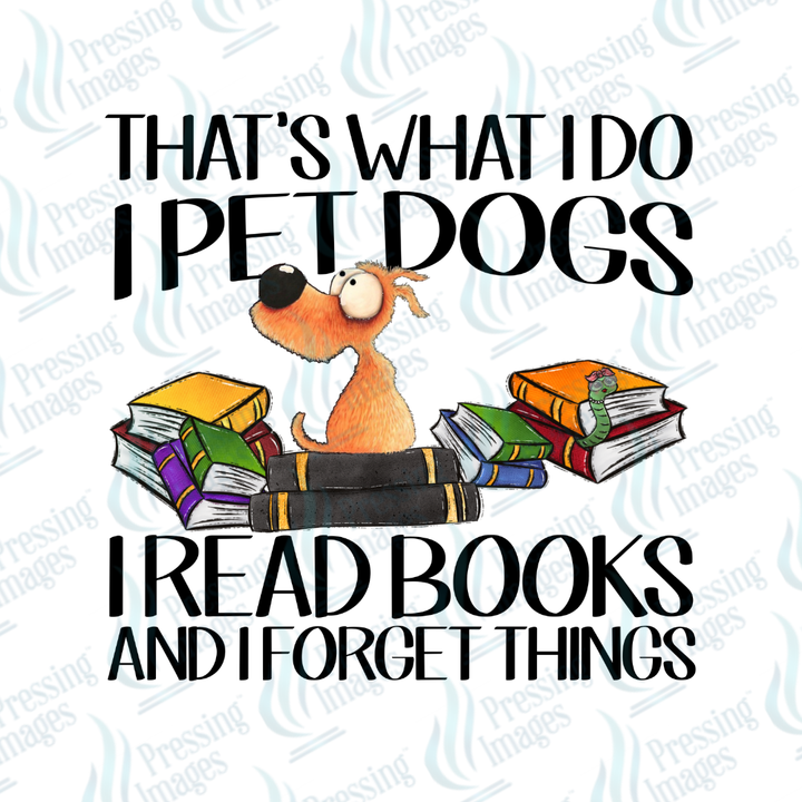 DTF 7568 Books and Pets