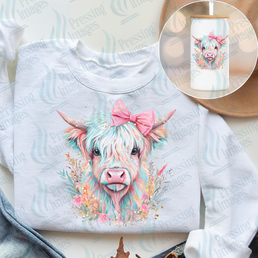 UVD 7580 Pastel Cow — Pressing Images Canada
