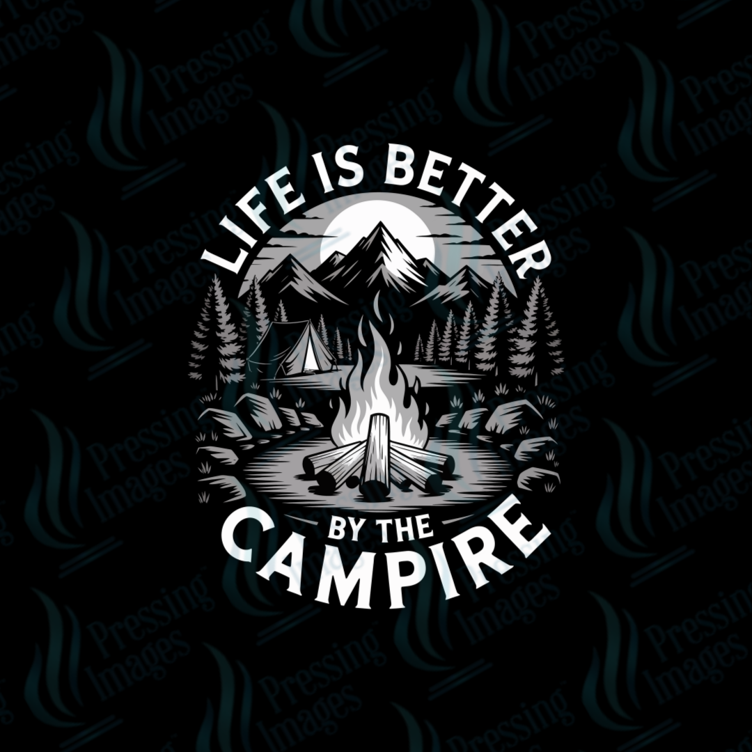 DTF 7585 La vie est meilleure au coin du feu
