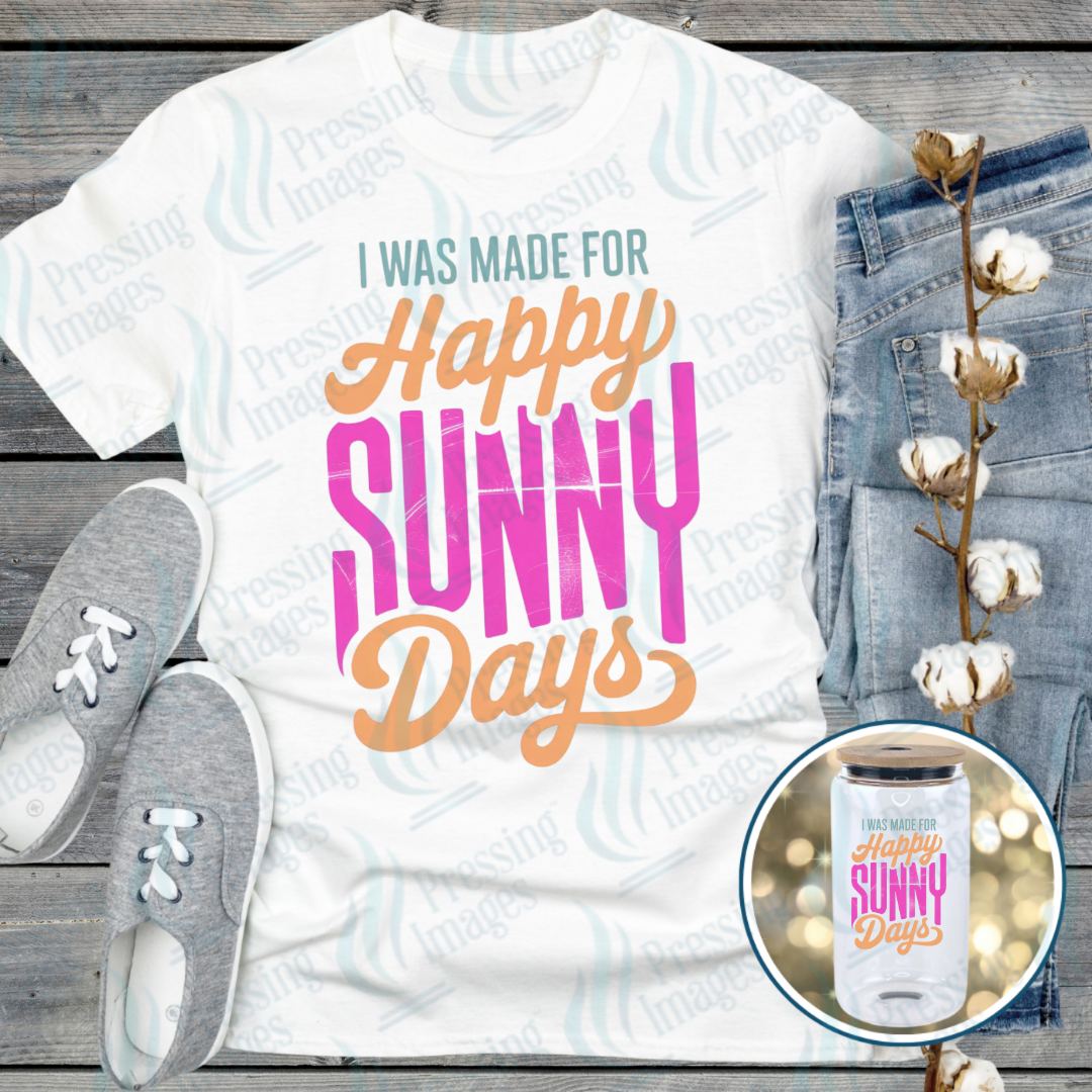 DTF 7589 Happy Sunny