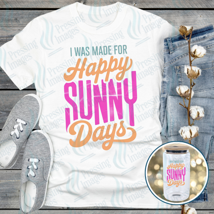 DTF 7589 Happy Sunny