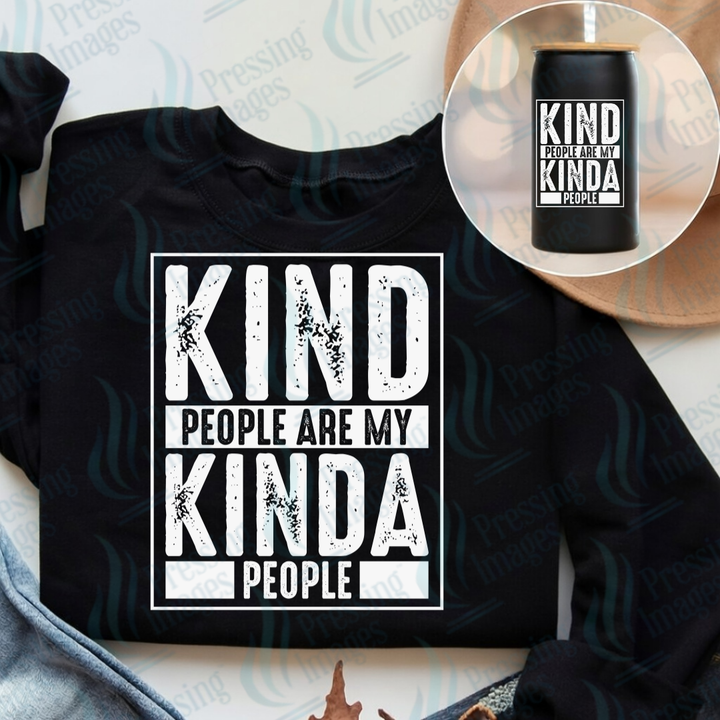 Kind People DTF Transfer | Pressing Images (DTF 7609)