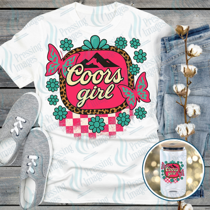 Beers Girl| Pressing Images (DTF 7612)