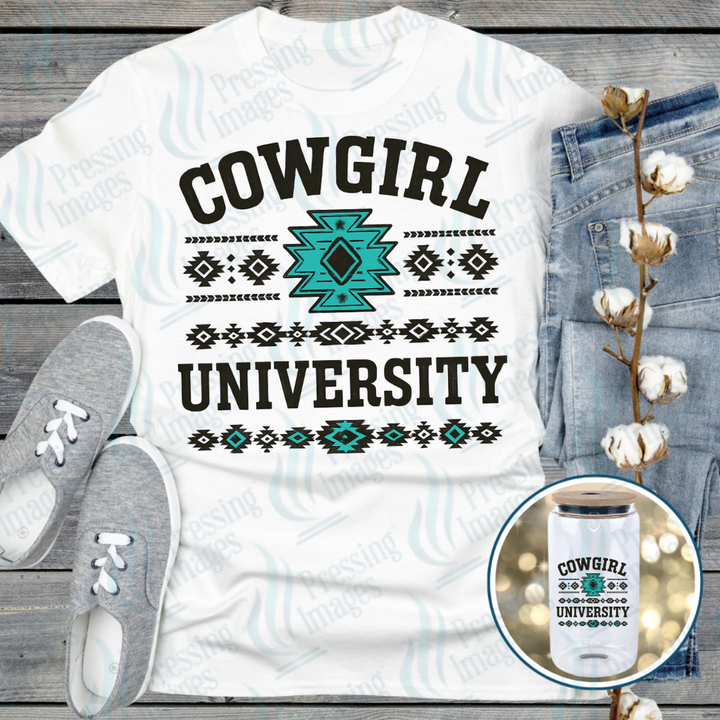 Cowboy/Cowgirl University | Pressing Images (DTF 7628)