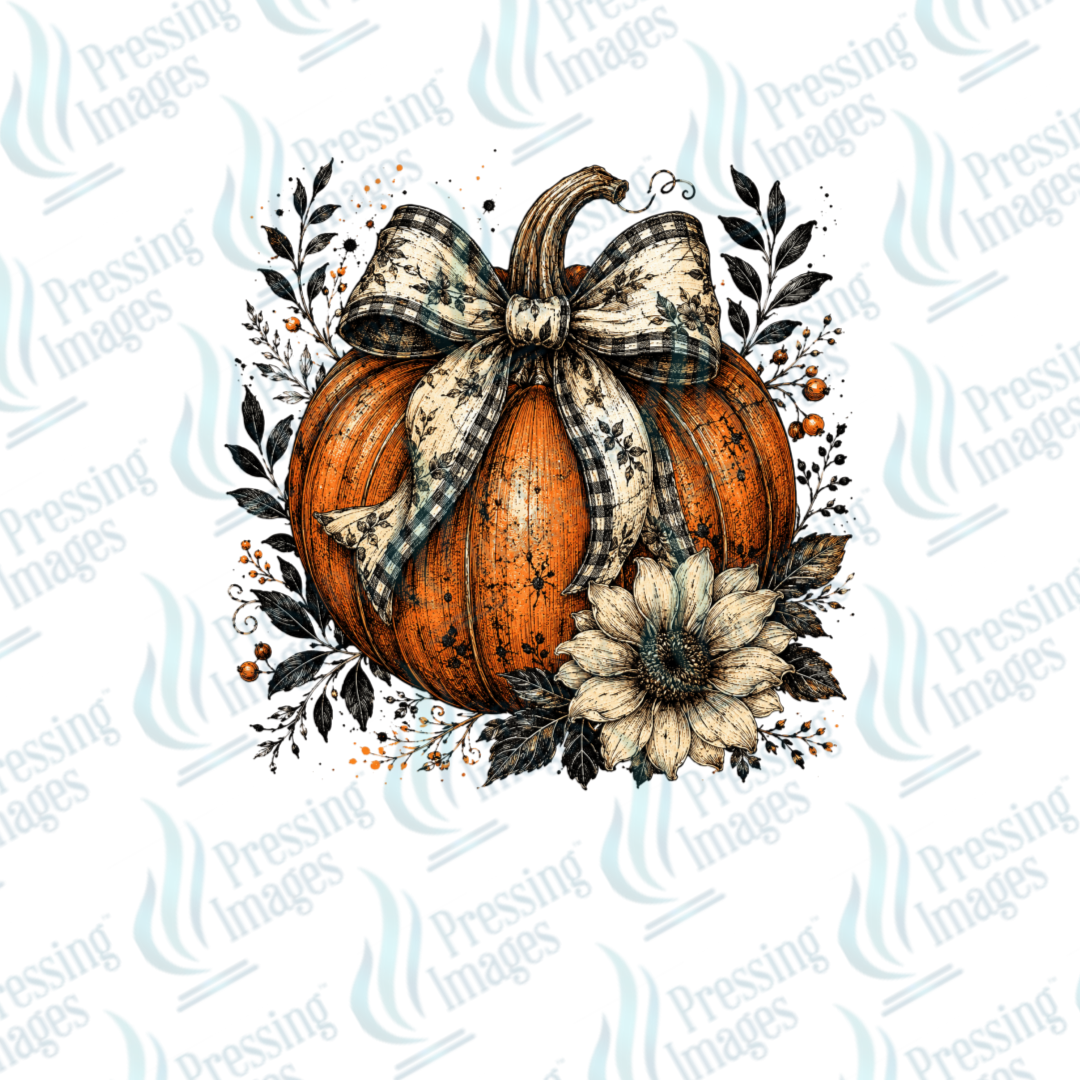 Pumpkin Pressing Images (DTF 7638)