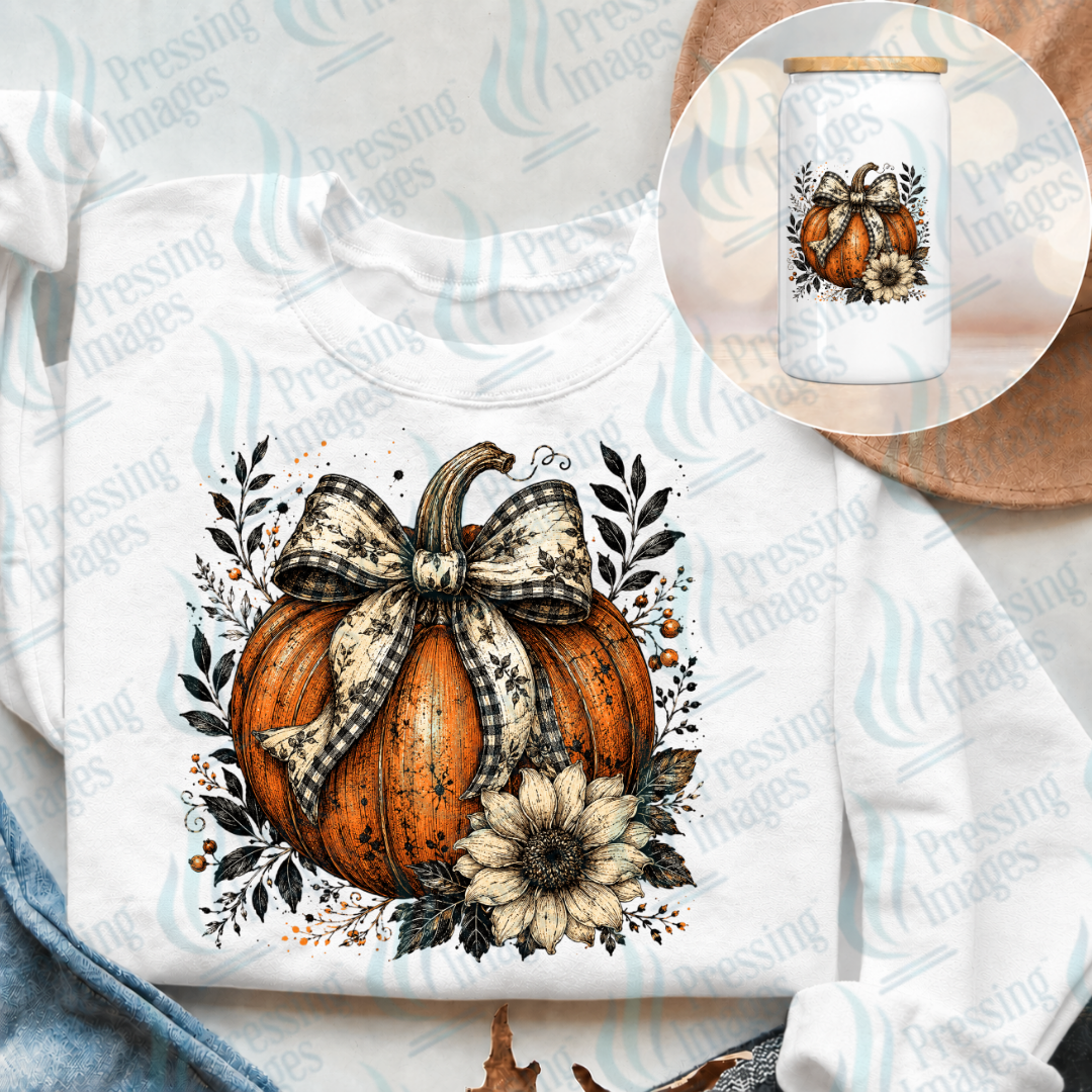 Pumpkin Pressing Images (DTF 7638)