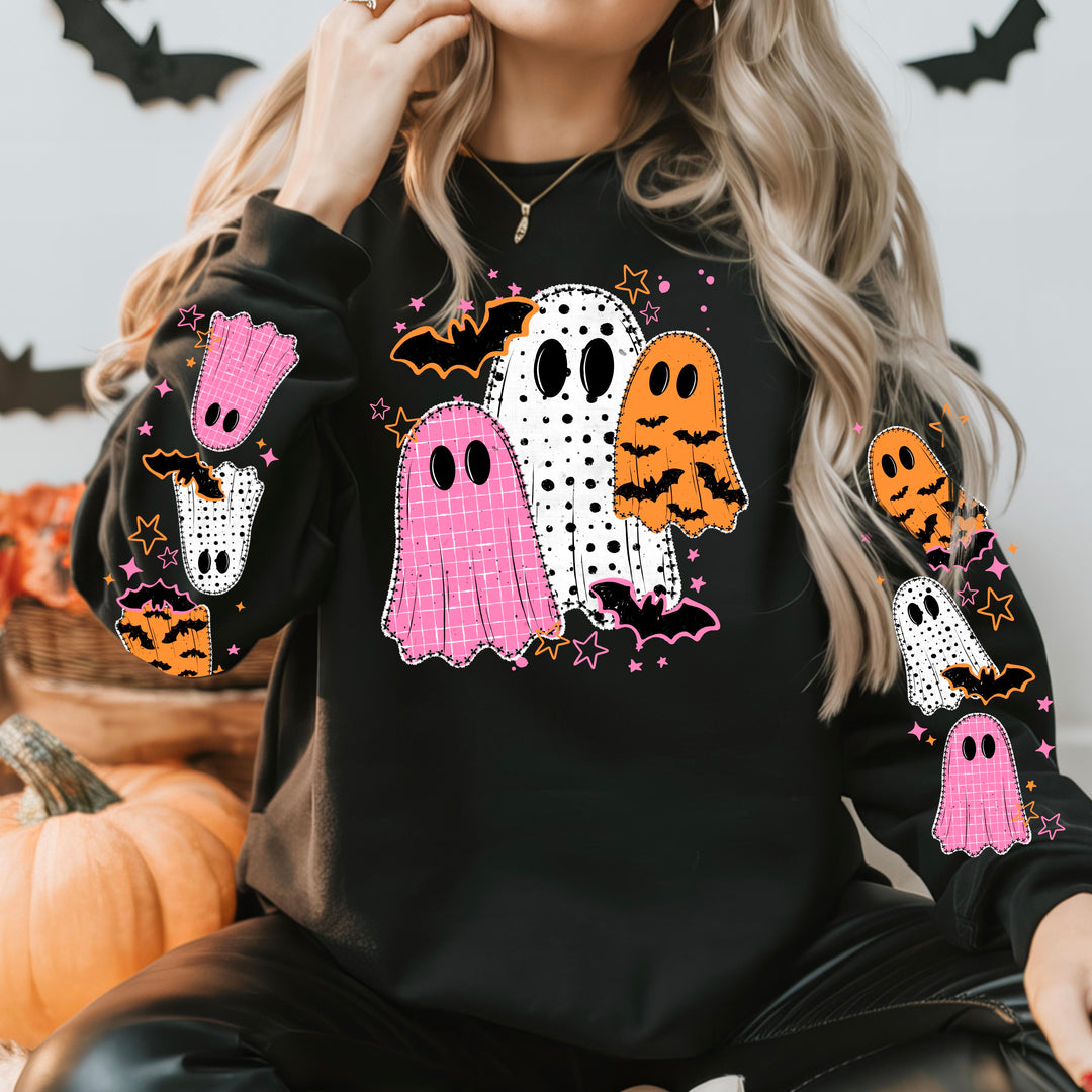 Pink and Orange Ghosties| Pressing Images (#7676)