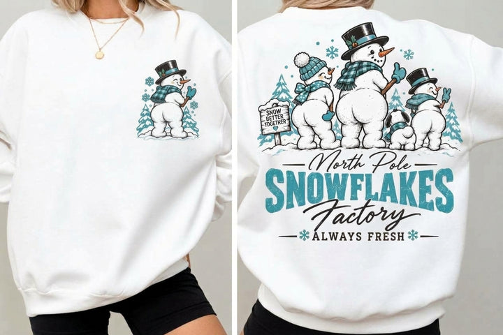 North Pole Snowflake Factory | Pressing Images (#7701)
