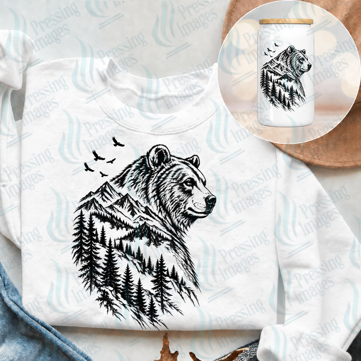 Black Ink Bear | Pressing Images (#7711)