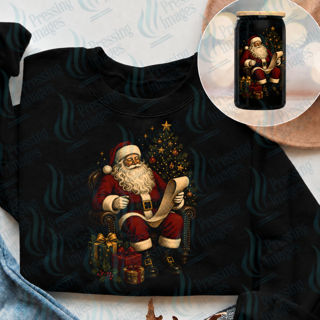 Half Tone Santa | Pressing Images (#7735)