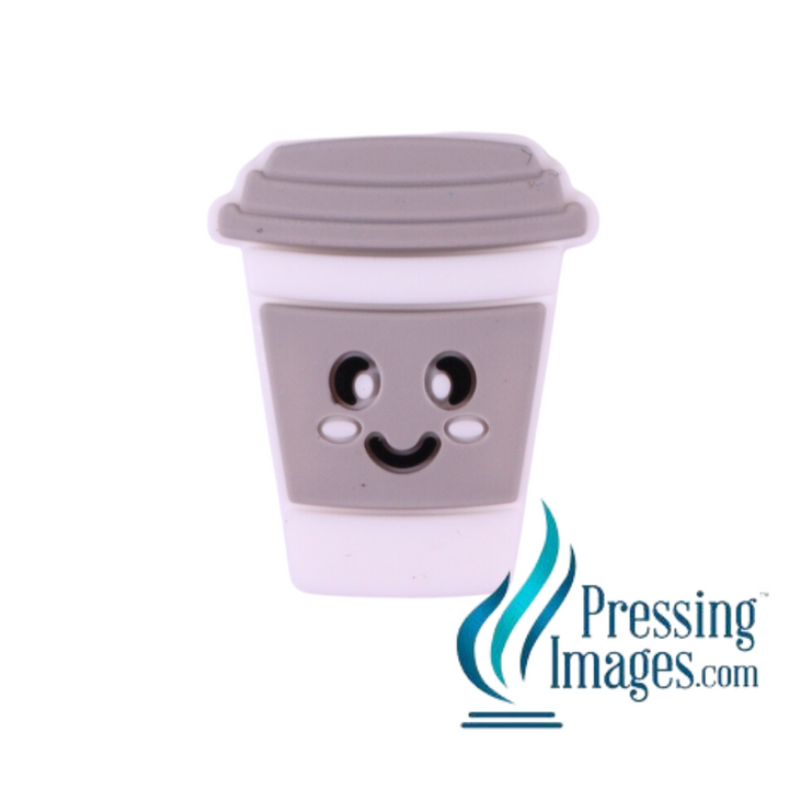 Coffee Cup Silicone Beads