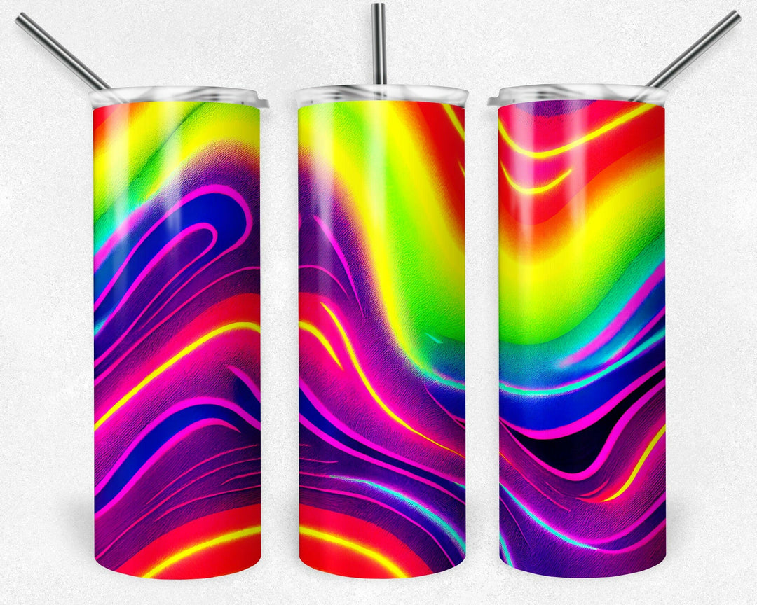 8000 Neon tumbler Wrap.