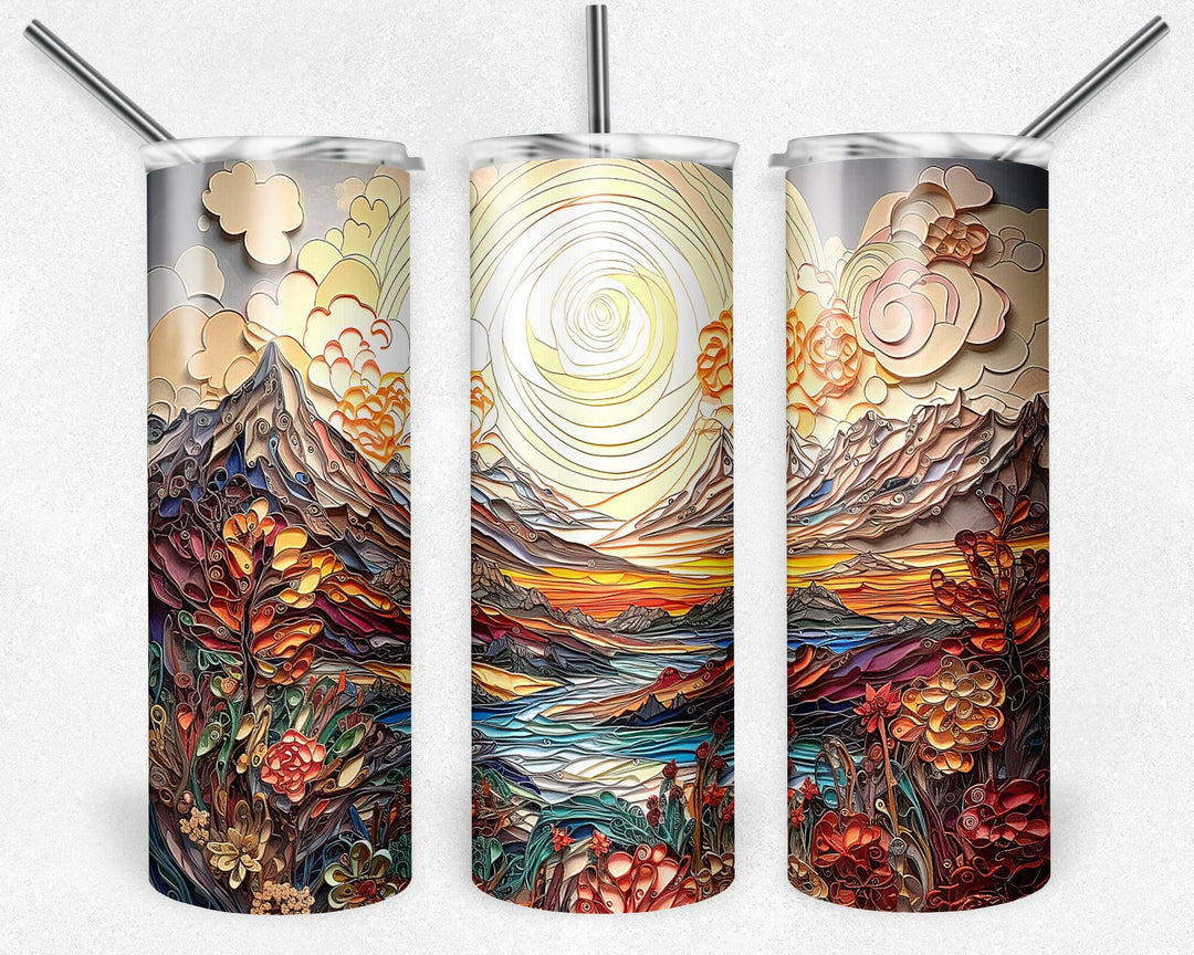 4924 scenery tumbler Wrap.