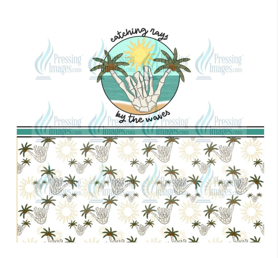 8082 catching rays tumbler Wrap.