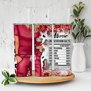 4715 Nurse red blonde hair.