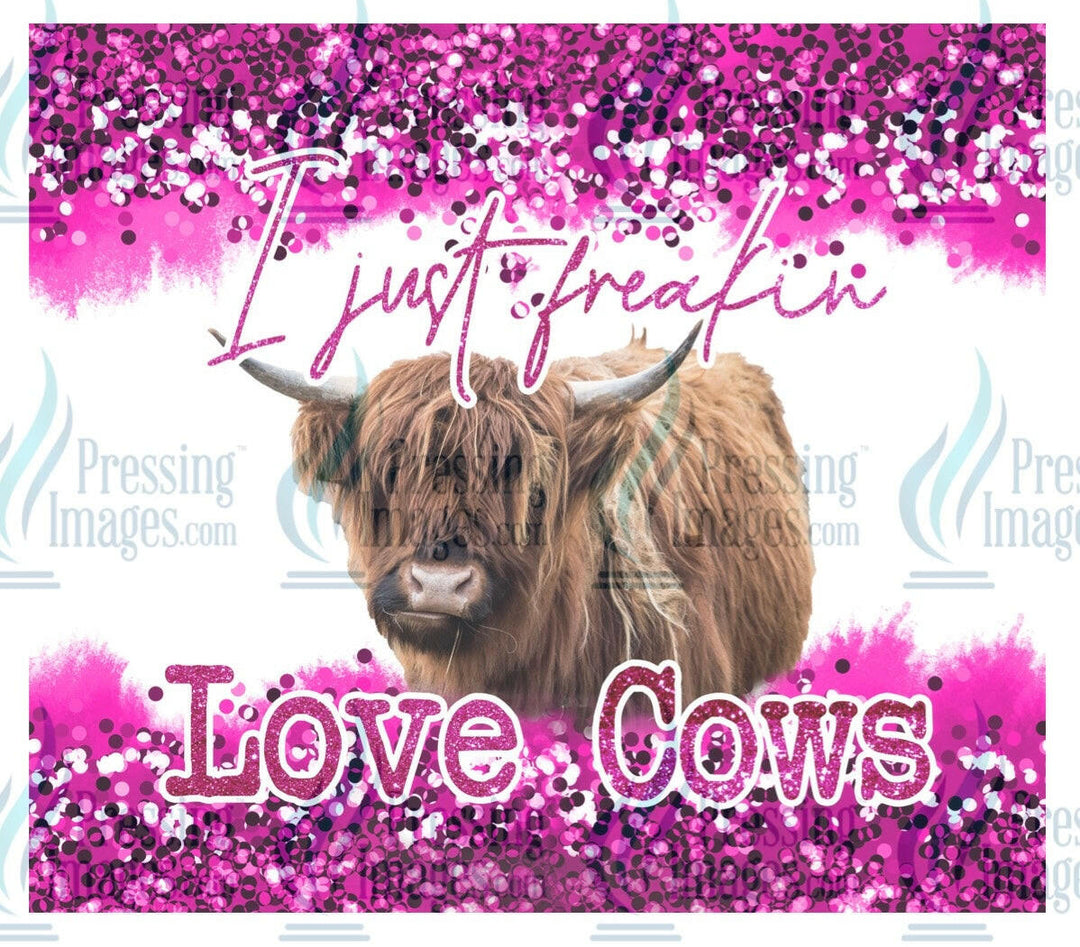 8134 love cows tumbler wrap.