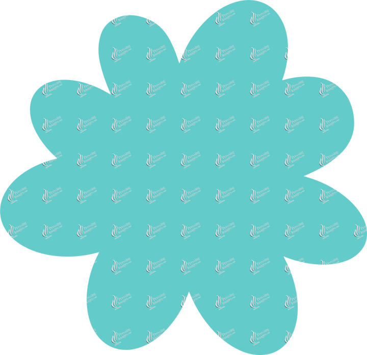 PI095 Abstract Flower SVG & Acrylic Blank