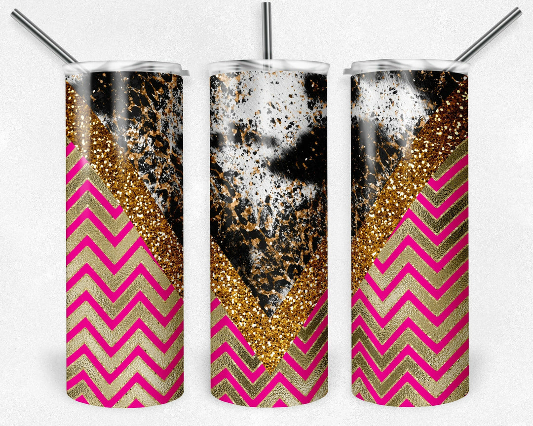 4972 V chevron tumbler Wrap.