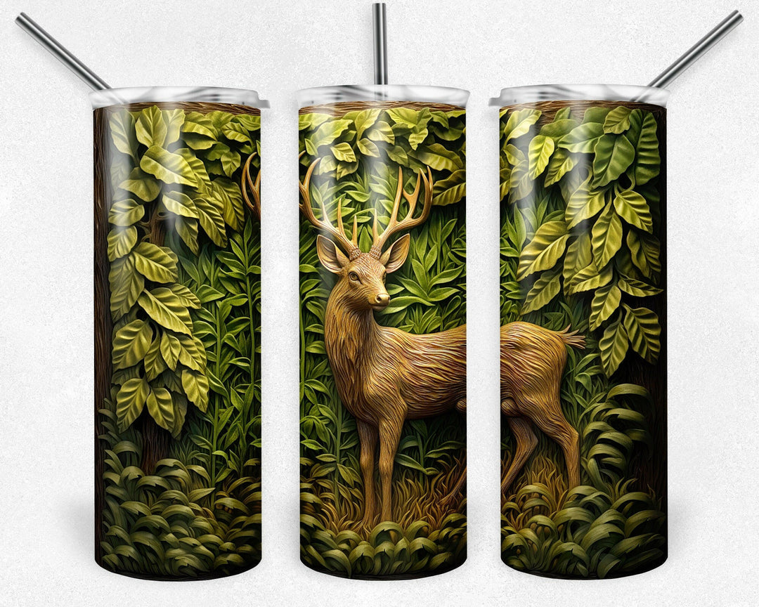 8110 deer tumbler wrap.