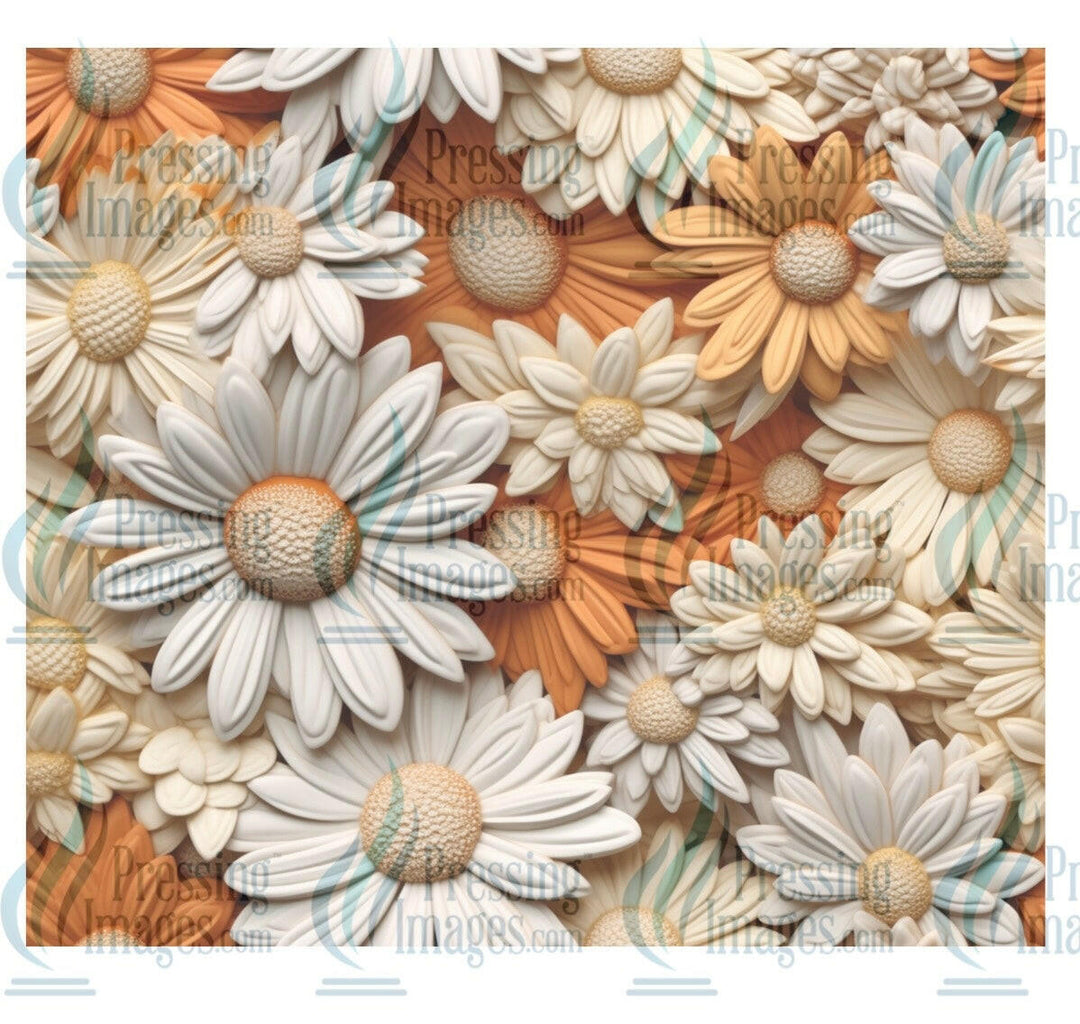 8119 floral tumbler wrap.