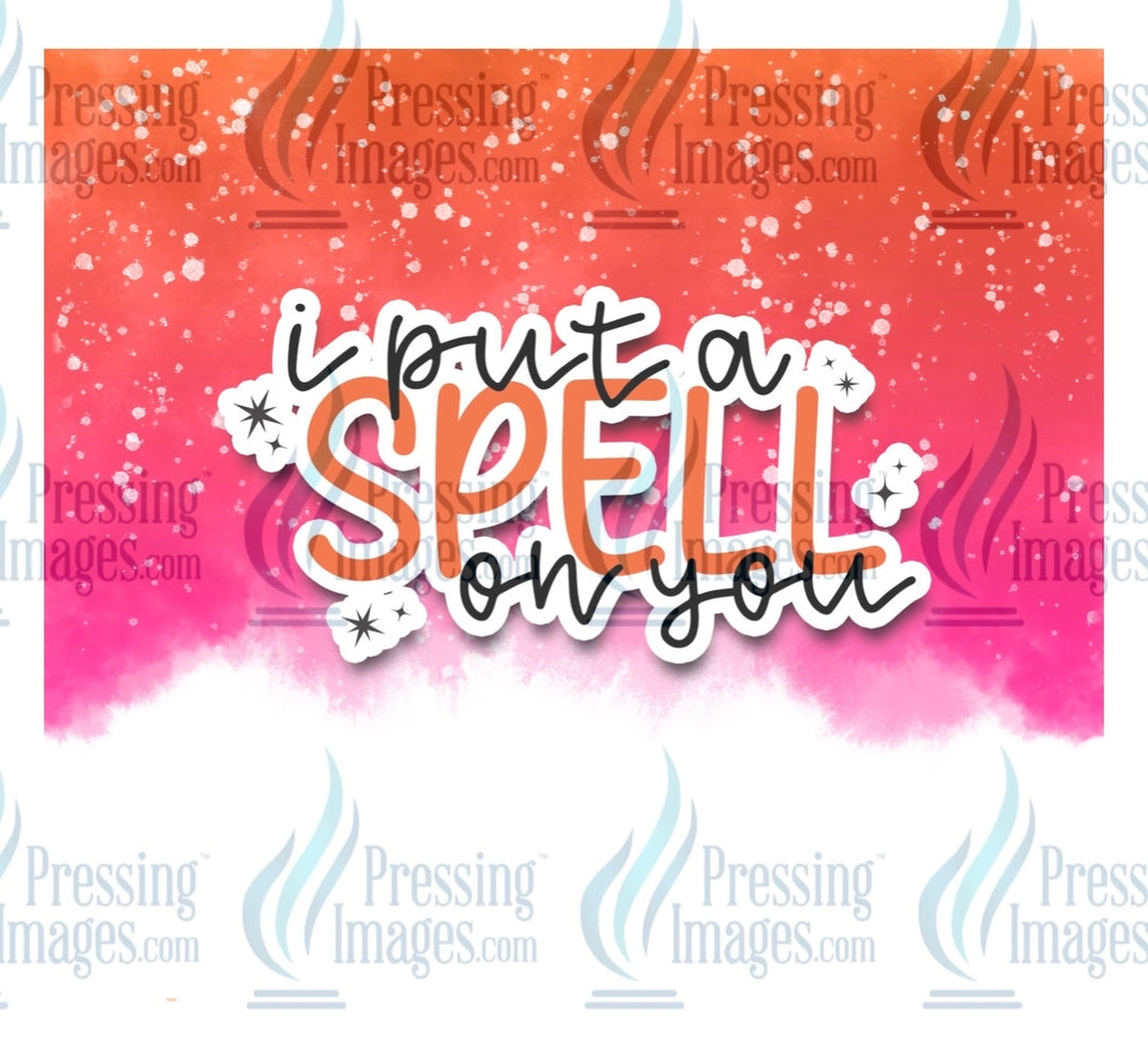 8276 spell on you tumbler wrap