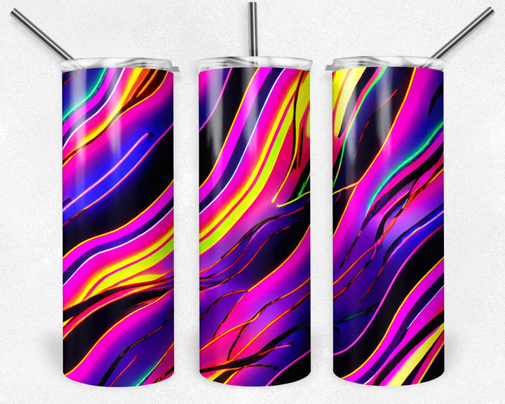 8001 Neon tumbler Wrap.