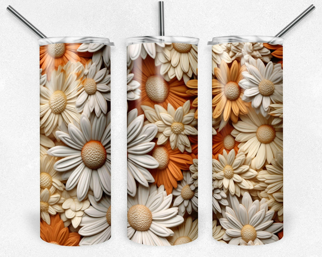 8119 floral tumbler wrap.