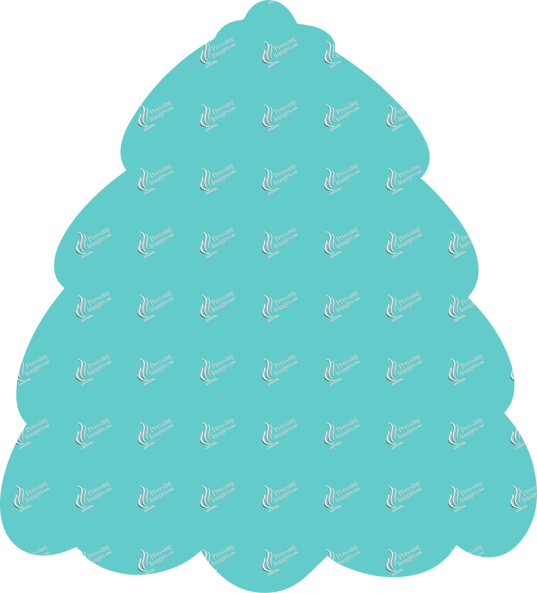 PI105 Christmas Tree SVG & Acrylic Blank